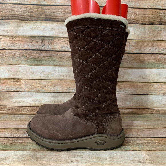 Chaco Shoes - Chaco Arbora Brown Waterproof Winter Boots